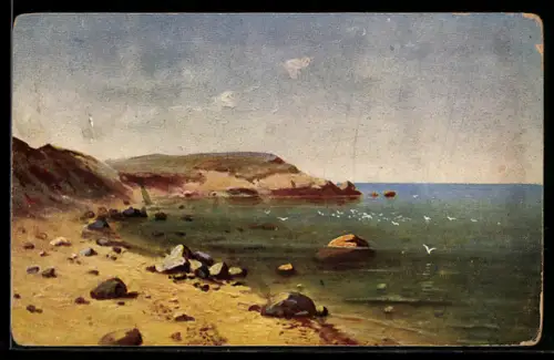 Künstler-AK sign. R. Soudkovsky: Mer calme