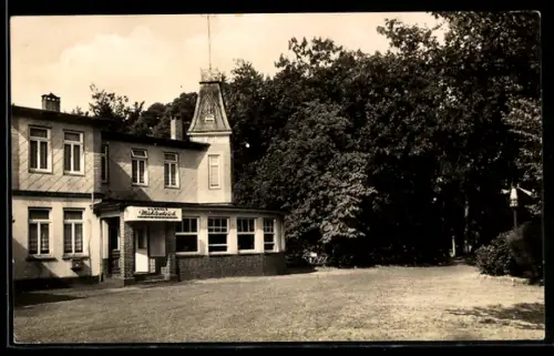 AK Varel, Kurhaus Mühlenteich Hotel und Café, Inh. Fr. Rudolph