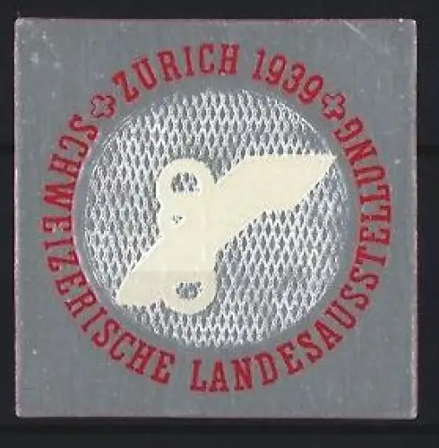 Reklamemarke Zürich, Schweizerische Landesausstellung 1939, Flügel