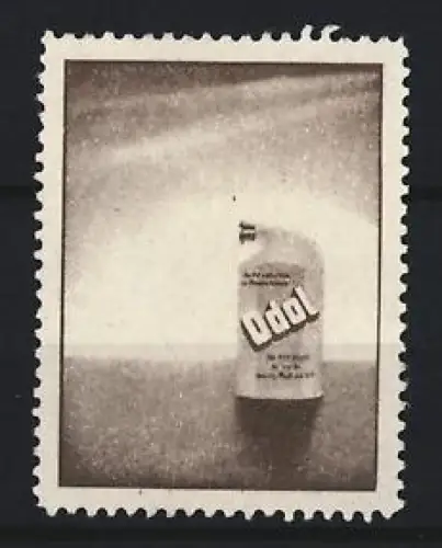 Reklamemarke Odol-Mundwasser, Flasche
