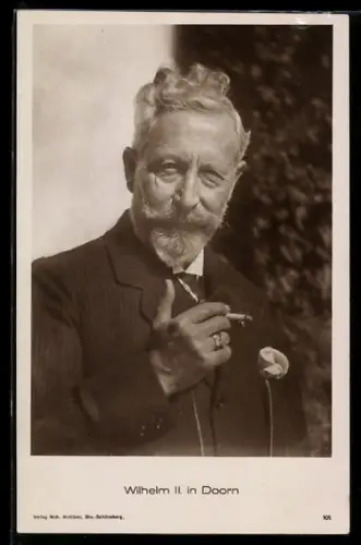 AK Doorn, Kaiser Wilhelm II. im Exil, Haus Doorn