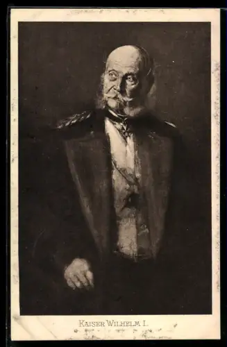 AK Kaiser Wilhelm I. in Uniform mit Pour le Merite