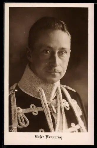 AK Kronprinz Wilhelm von Preussen in Husaren-Uniform