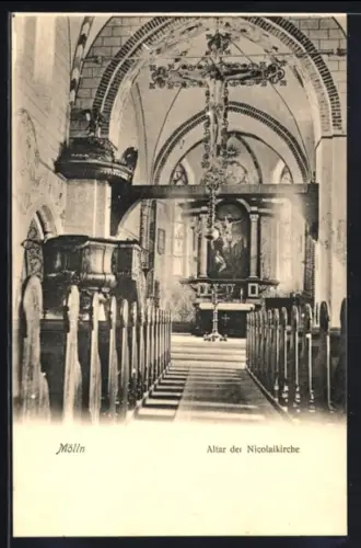 AK Mölln, Altar der Nicolaikirche
