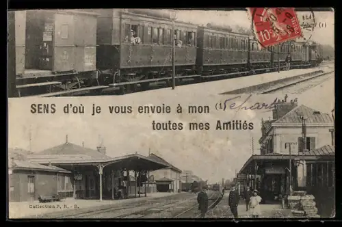 AK Sens, À la gare