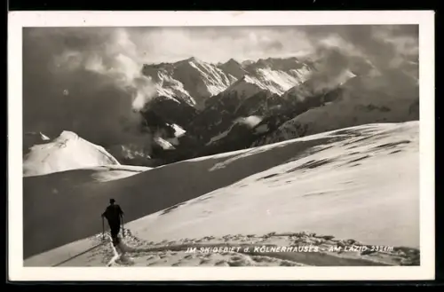 AK Lazid, Skiläufer im Skigebiet des Kölnerhauses