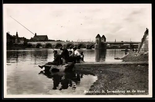 AK Maastricht, St. Servaasvrug en de Maas