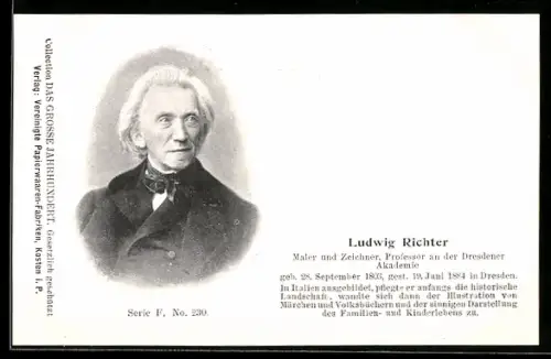 AK Maler und Zeichner Ludwig Richter