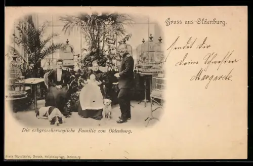 AK Oldenburg, Die erbgrossherzogliche Familie von Oldenburg