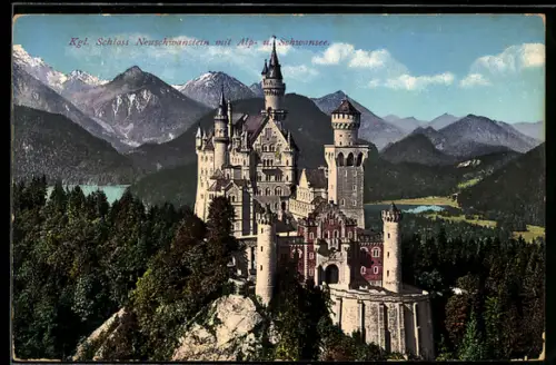 AK Kgl. Schloss Neuschwanstein