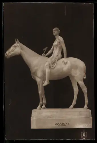 AK Plastik Amazone von Prof. Tuaillon