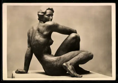 AK Leverkusen, Bronze am Schwimmbad, Die Schauende