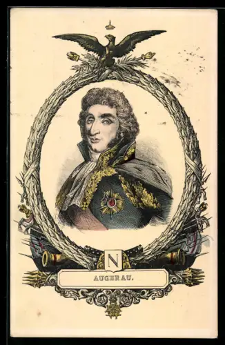 AK Augerau in Uniform mit Orden