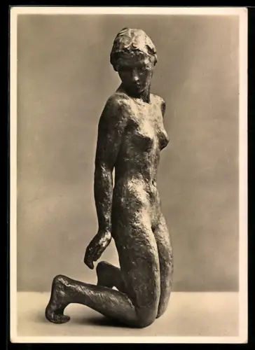 AK Georg Kolbe: Kniende