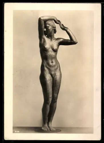 AK Prof. Hans Schwegerle-München, Plastik Erwachen