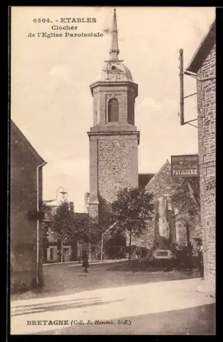 AK Etables, Clocher de l`Eglise Paroissiale