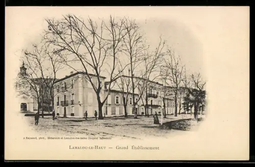 AK Lamalou-le-Haut, grand établisement