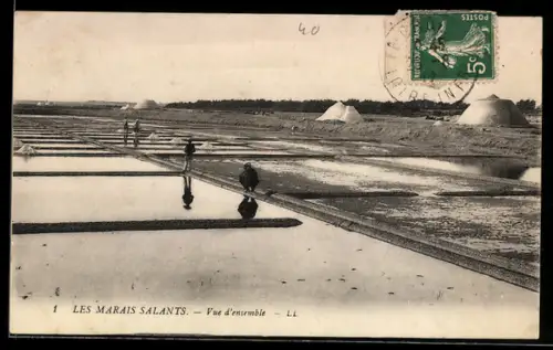 AK Les Marais Salants, Vue d`ensemble, Salzsieden