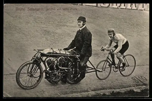 AK Bruno Salzmann geführt von Willy Porte