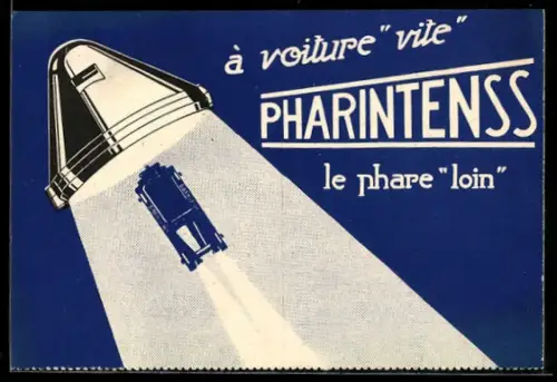 AK Paris, Pharintenss, le phare loin, Phares Besnard, Boulevard Beaumarchais 60