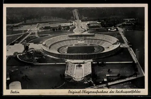 AK Berlin, Fleigeraufnahme des Olympiastadions