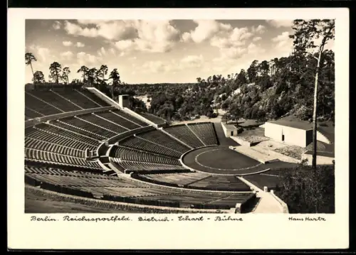 AK Berlin-Charlottenburg, Reichssportfeld, Dietrich-Eckart-Bühne