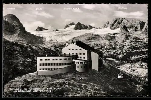 AK Obertraun, Berghaus Krippenstein, Bergstation der Dachstein-Seilbahn