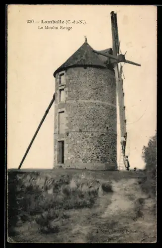 AK Lamballe /C.-du-N., Le Moulin Rouge
