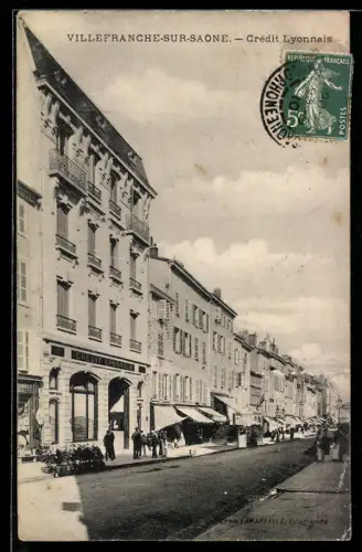 AK Villefranche-sur-Saone, Crédit Lyonnais