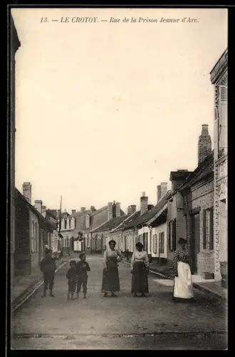 AK Le Crotoy, Rue de la Prison Jeanne d`Arc