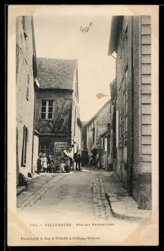 AK Villenauxe-la-Grande, Rue des Prisonniers