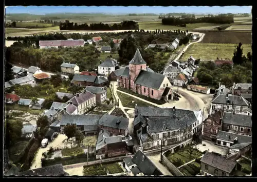 AK Breaute /Seine-Maritime, Le Bourg, Fliegeraufnahme