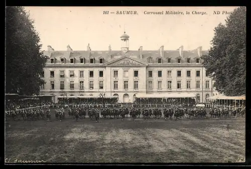 AK Saumur, Carrousel Militaire, La Charge