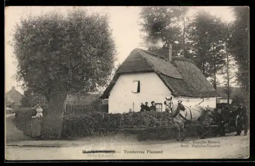 AK Hazebrouck, Tombereau Flamand