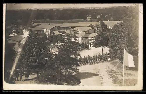 Foto-AK Le Tréport, Hopital militaire