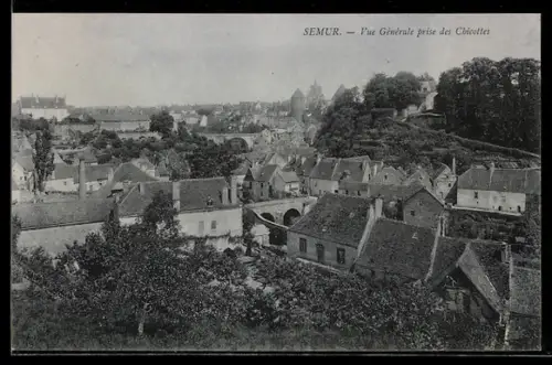 AK Semur, Vue Générale prise des Chicottes