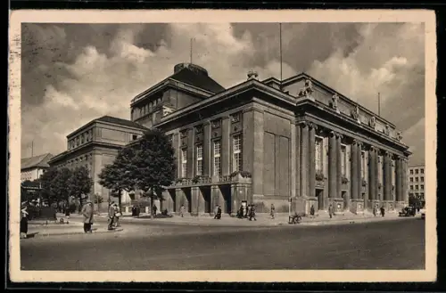 AK Berlin-Charlottenburg, Deutsches Opernhaus