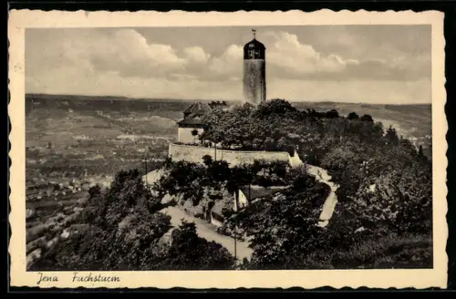 AK Jena, Blick zum Fuchsturm