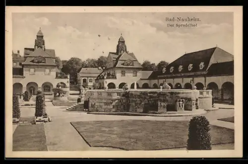 AK Bad-Nauheim, Sprudelhof
