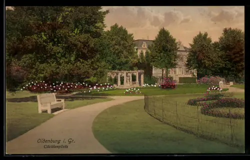 AK Oldenburg i. Gr., Cäcilienplatz