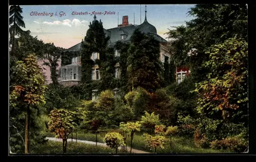 AK Oldenburg i. Gr., Elisabeth-Anna-Palais
