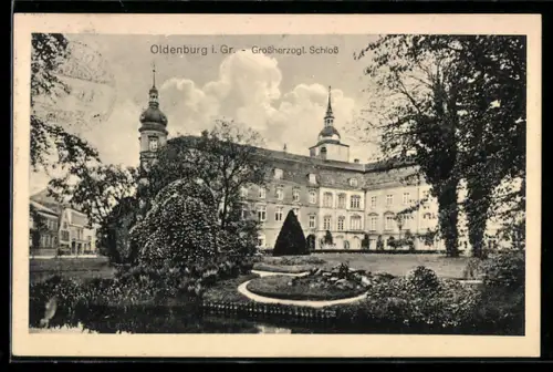 AK Oldenburg i. Gr., Grossherzogl. Schloss
