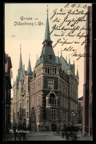 AK Oldenburg i. Gr., Rathaus