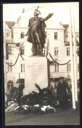 Foto-AK Coburg, Einweihung Josias-Denkmal 1911