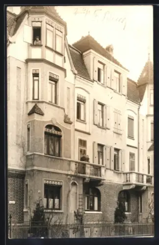 Foto-AK Ulm /Donau, Wohnhaus Strassennummer 5 im Ort