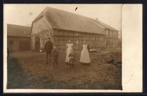 Foto-AK Meinersen, Gehöft Schumacher