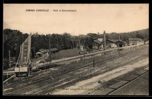 AK Eurville /Hte-Marne, Port et Raccordement