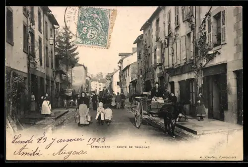 AK Eymoutiers, Route de Treignac