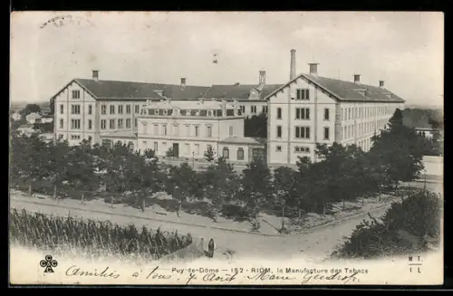 AK Riom /Puy-de-Dôme, La Manufacture des Tabacs