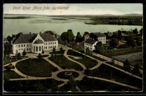 AK Mora, Parti öfver Mora fran kyrktornet